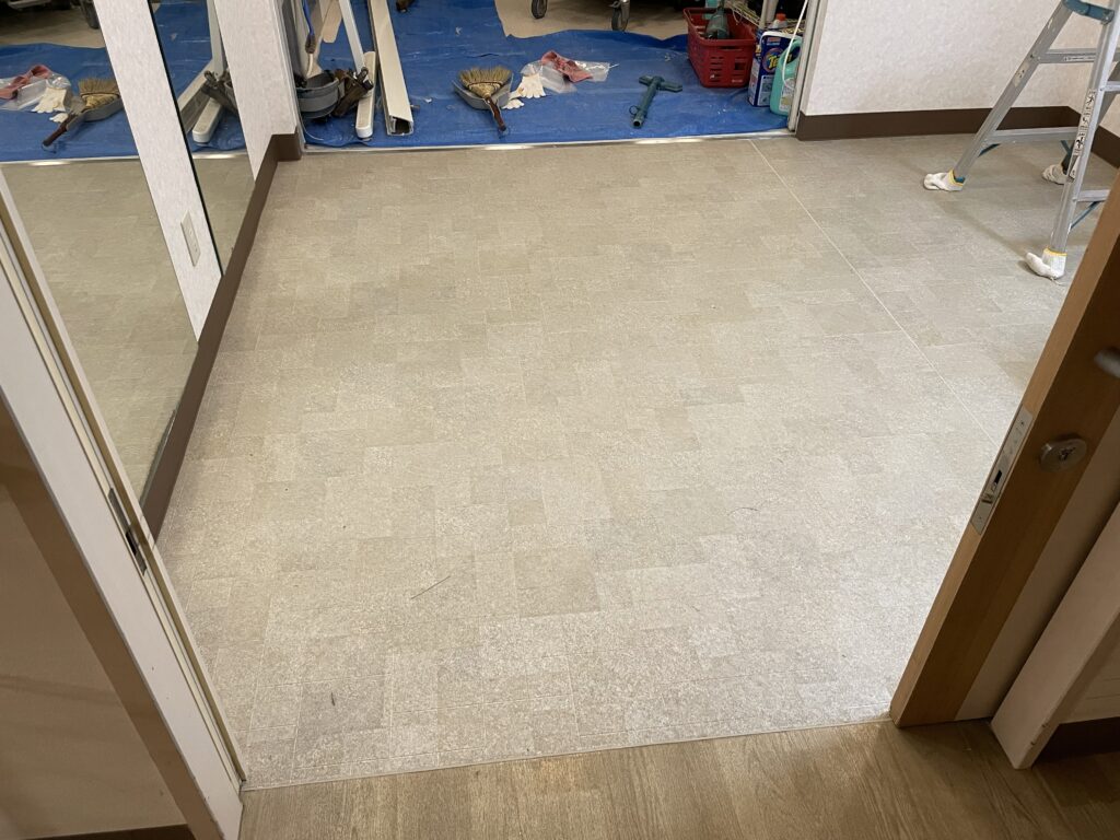床工事
